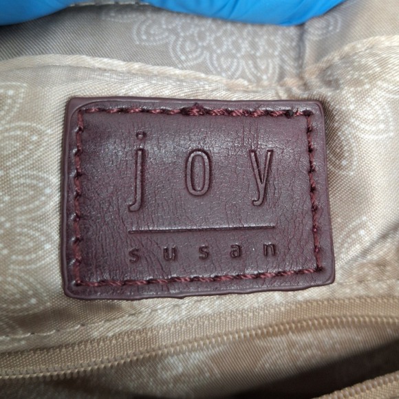 Joy Susan Burgundy Vegan Leather Crossbody Bag Faux Suede Flap Messenger Purse - Picture 4 of 15